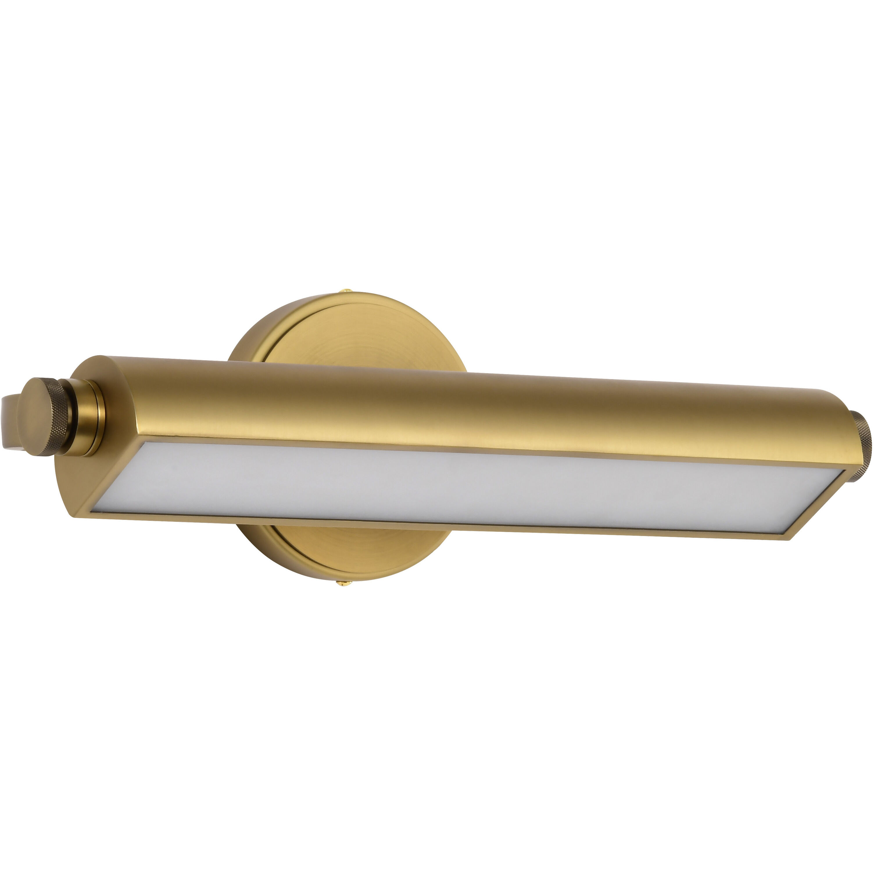 Auden LED 17.75 inch Vintage Brass Vanity Wall Light