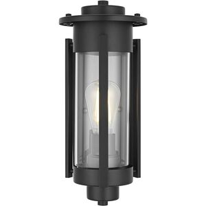 Bucknell 1 Light 14.5 inch Black Outdoor Wall Sconce