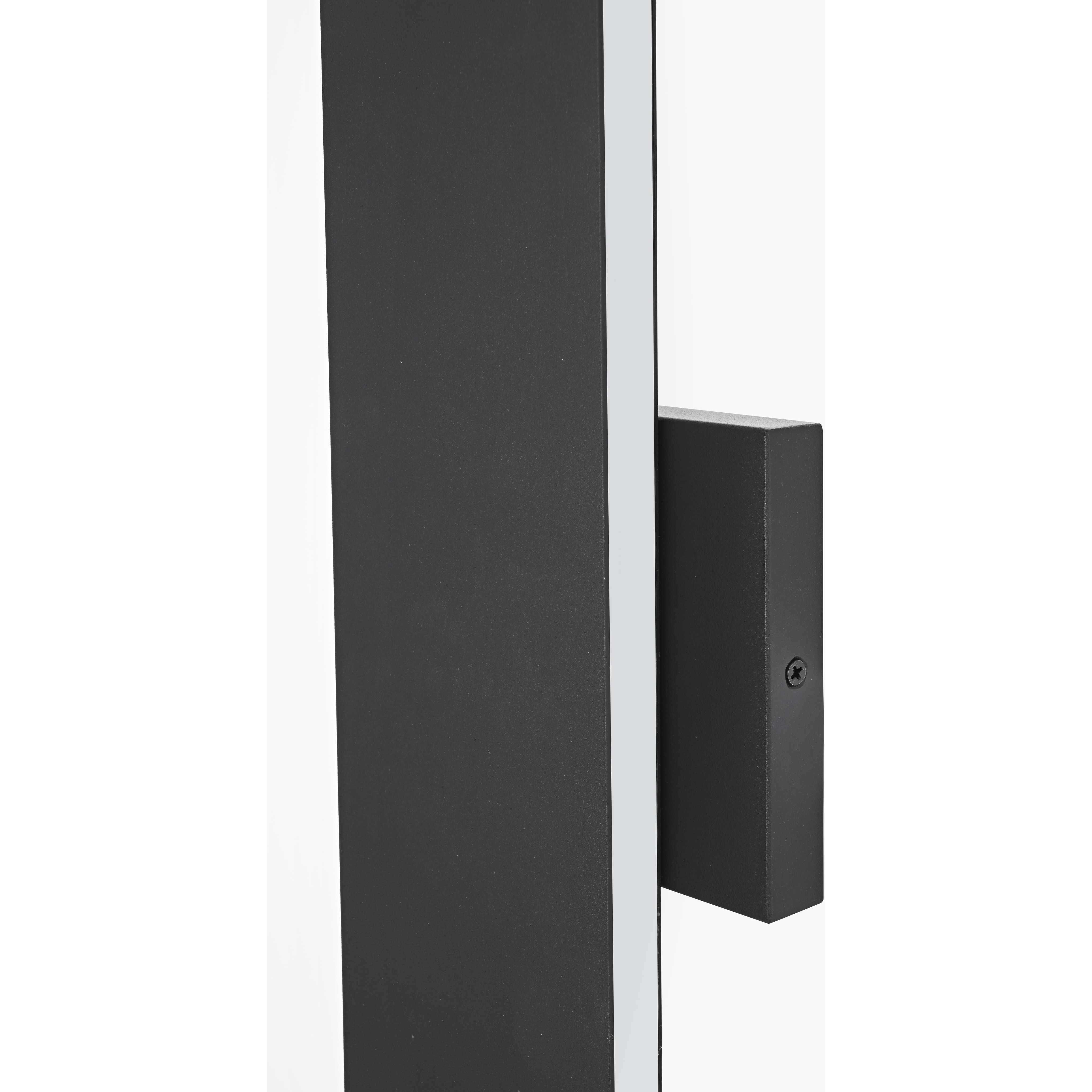 Waylen 2 Light 24 inch Black Outdoor Wall Sconce