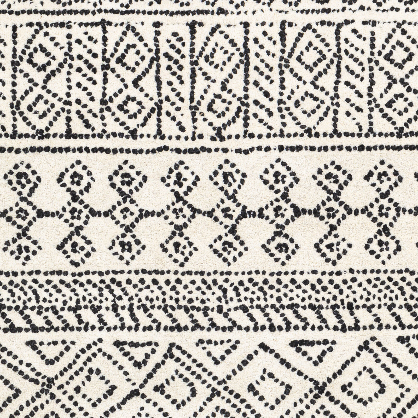 Corfu 144 X 106 inch Cream Rug in 9 X 12, Rectangle