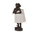 Amelia 21.5 inch 40 watt Handfinished Brown Table Lamp Portable Light