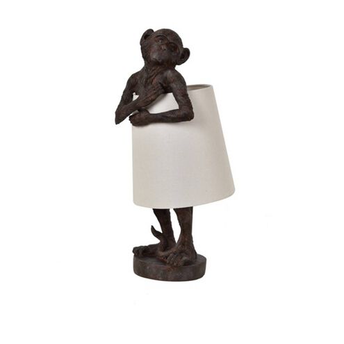 Amelia 21.5 inch 40 watt Handfinished Brown Table Lamp Portable Light