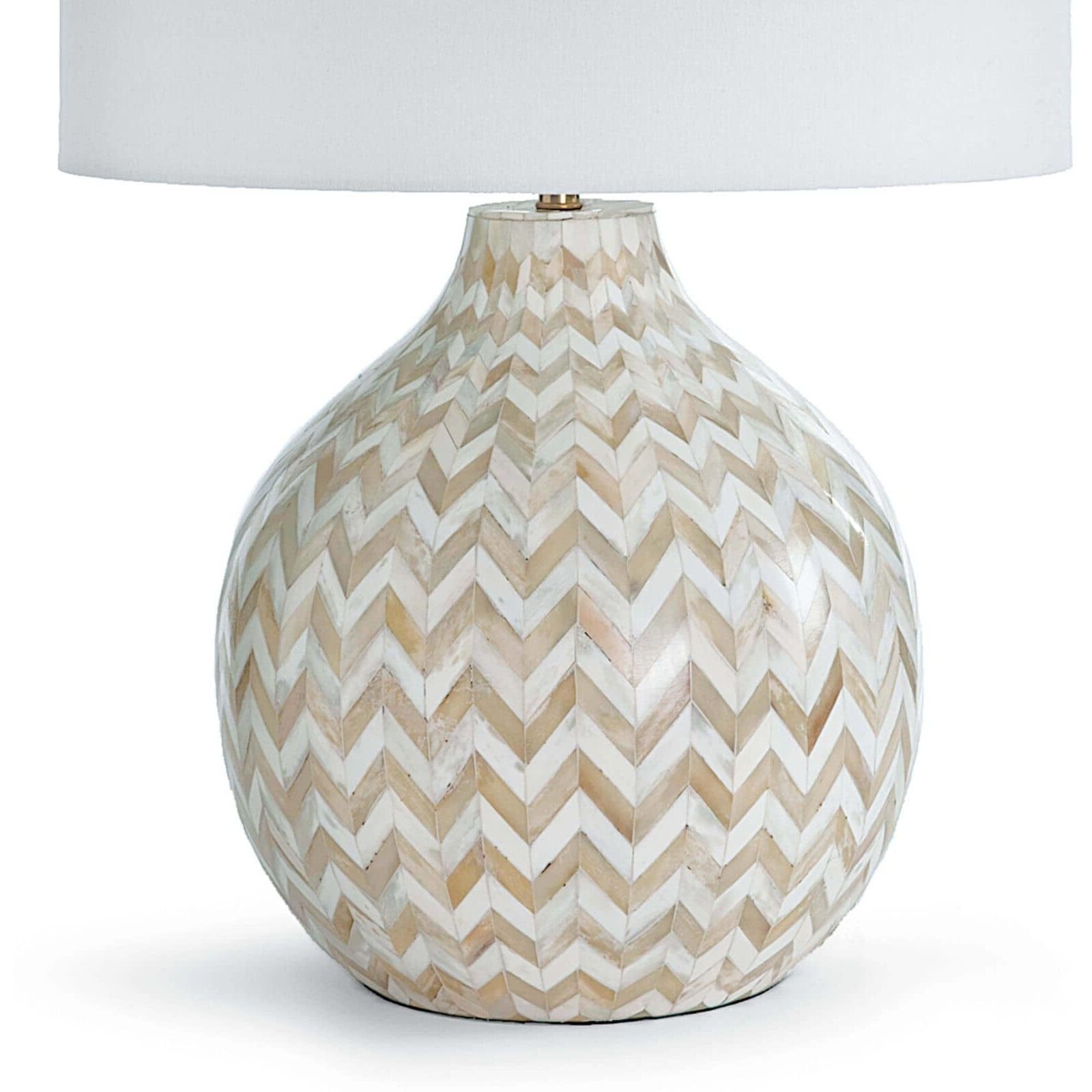 Chevron 25.25 inch 100.00 watt Natural Table Lamp Portable Light