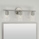 Dena 3 Light 23 inch Brushed Nickel Vanity Light Wall Light