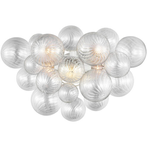 Julie Neill Talia LED 26.75 inch Plaster White Sconce Wall Light, Large