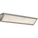 Lena LED 28 inch Brushed Nickel Bath Vanity & Wall Light