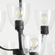 Reyes 9 Light 31 inch Textured Black Chandelier Ceiling Light