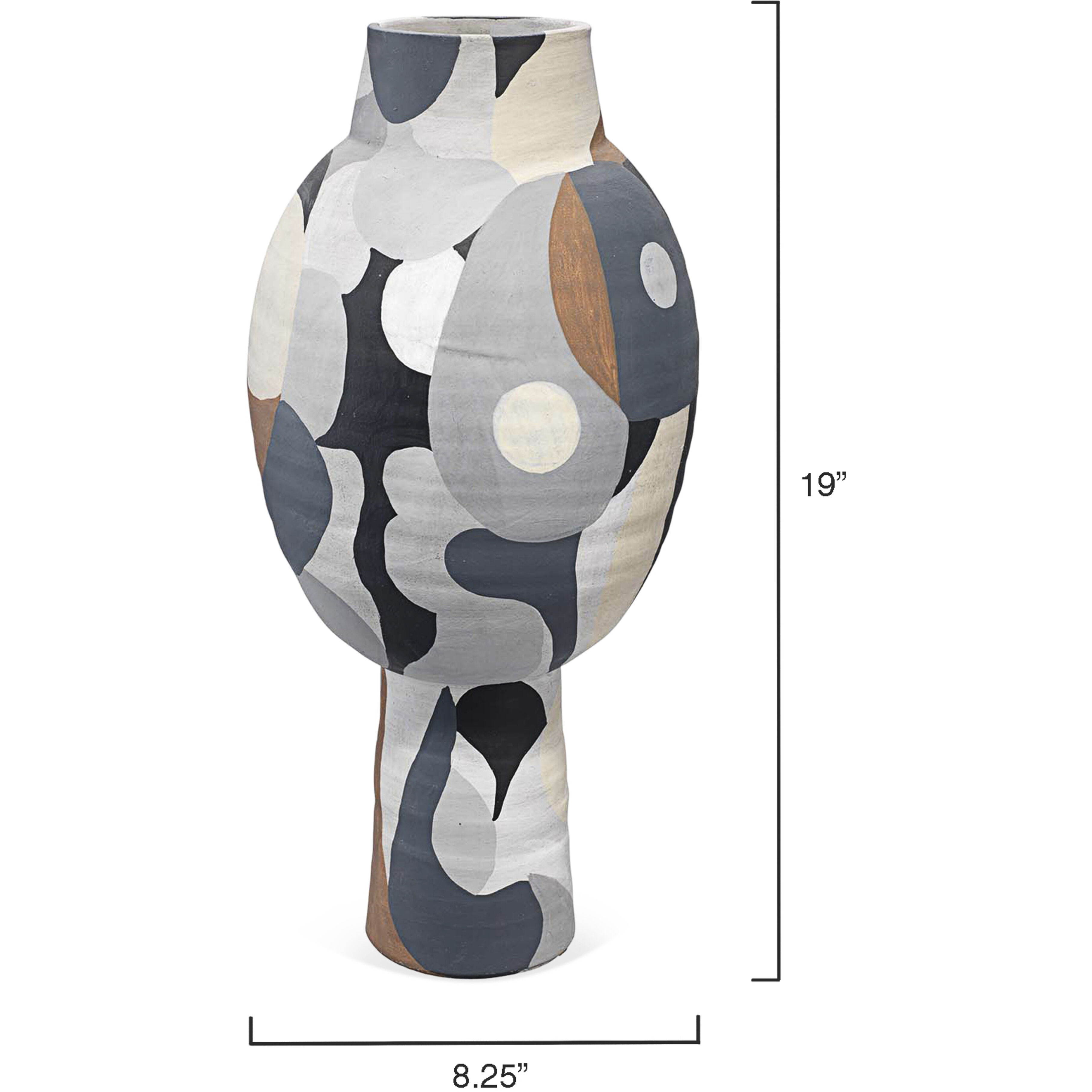 Pablo 19 X 8.25 inch Vase