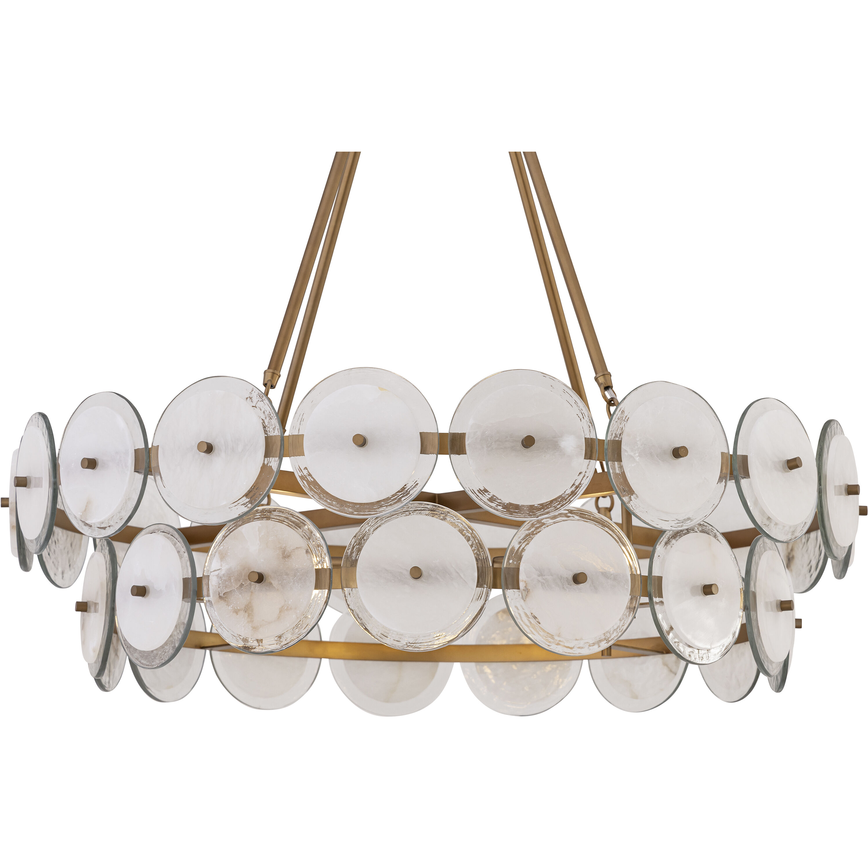 Kintrel 4 Light 31.5 inch Legacy Brass Pendant Ceiling Light