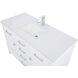 Lewis 48 X 22 X 34 inch White Vanity Sink Set