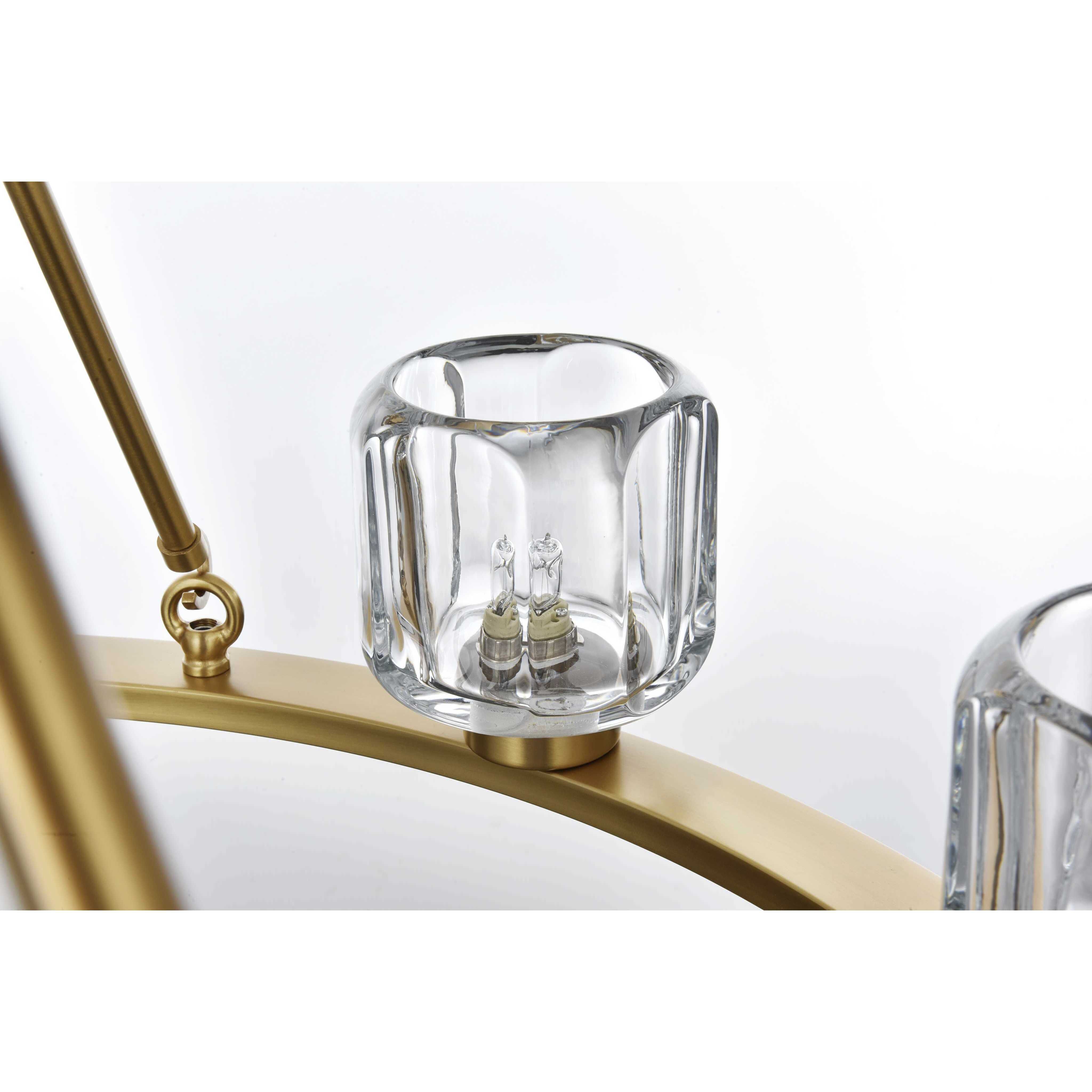 Cadence 9 Light 32 inch Satin Gold Chandelier Ceiling Light