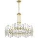 Bolton 12 Light 31 inch Aged Brass Chandelier Ceiling Light