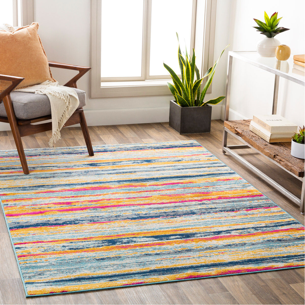 Floransa 108 X 79 inch Rugs in 7 x 9, Rectangle