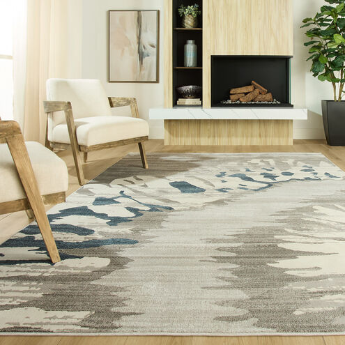 Betsi 130 X 94 inch Blue Rug in 8 x 11