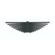 Seraph Wall Sconce Wall Light in Black