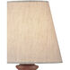 Piccolo 9 inch 25 watt Natural Rose Mini Table Lamp Portable Light