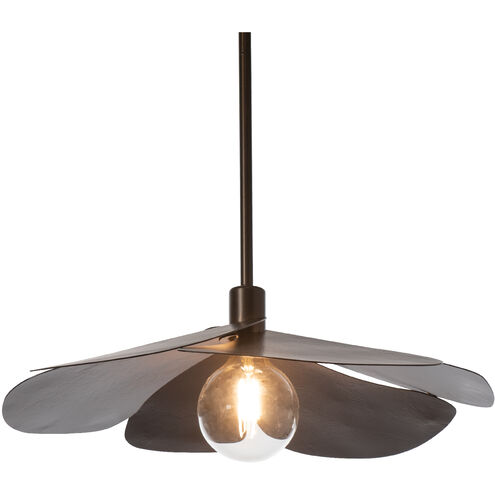 Hana 1 Light 23.3 inch White Pendant Ceiling Light, Small