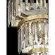 Social Club 6 Light 15 inch Havana Gold Wall Sconce Wall Light