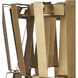 Chaconne 1 Light 27 inch Brass Chandelier Ceiling Light
