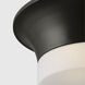 AH by Alexa Hampton Sina 2 Light 14.75 inch Aged Iron Flush Mount Ceiling Light