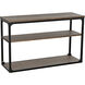 Novie 46 X 15.5 inch Matte Black Console, Small