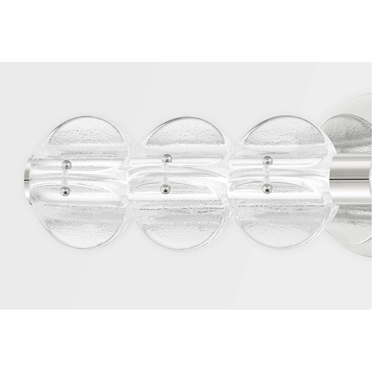 Lindley LED 6.25 inch Polished Nickel Bath Bracket Wall Light