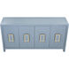 Hawick 72 X 18 inch Aged Blue with Gold Credenza