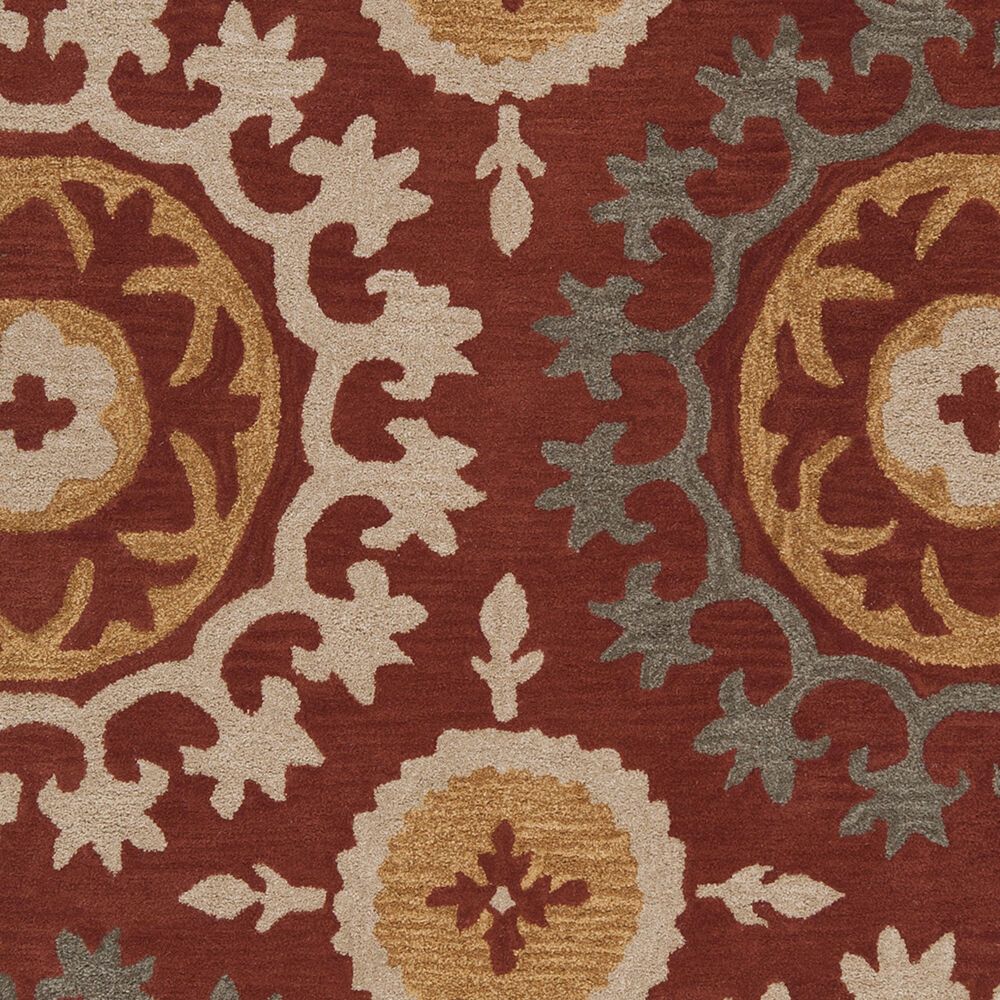 Matmi Rust / Light Beige / Brown Handmade Rug