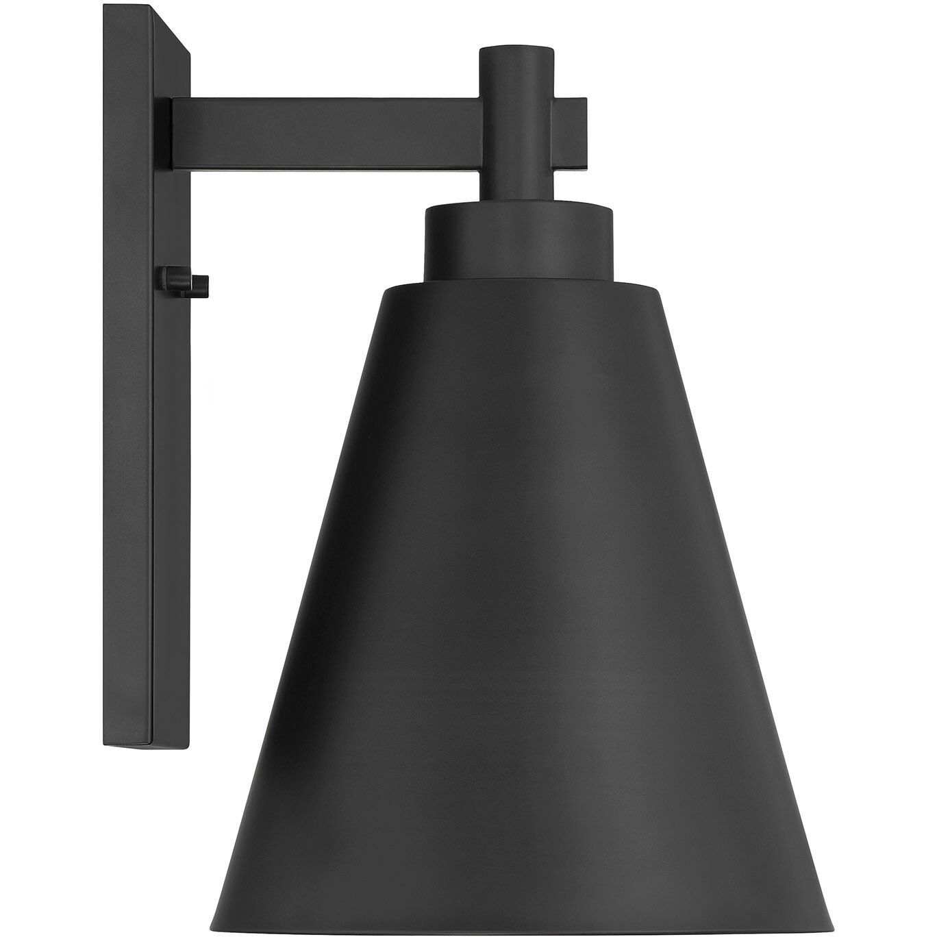 Ryder 1 Light 15 inch Matte Black Outdoor Wall Lantern