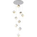 Canada 9 Light 27.5 inch Chrome Chandelier Ceiling Light