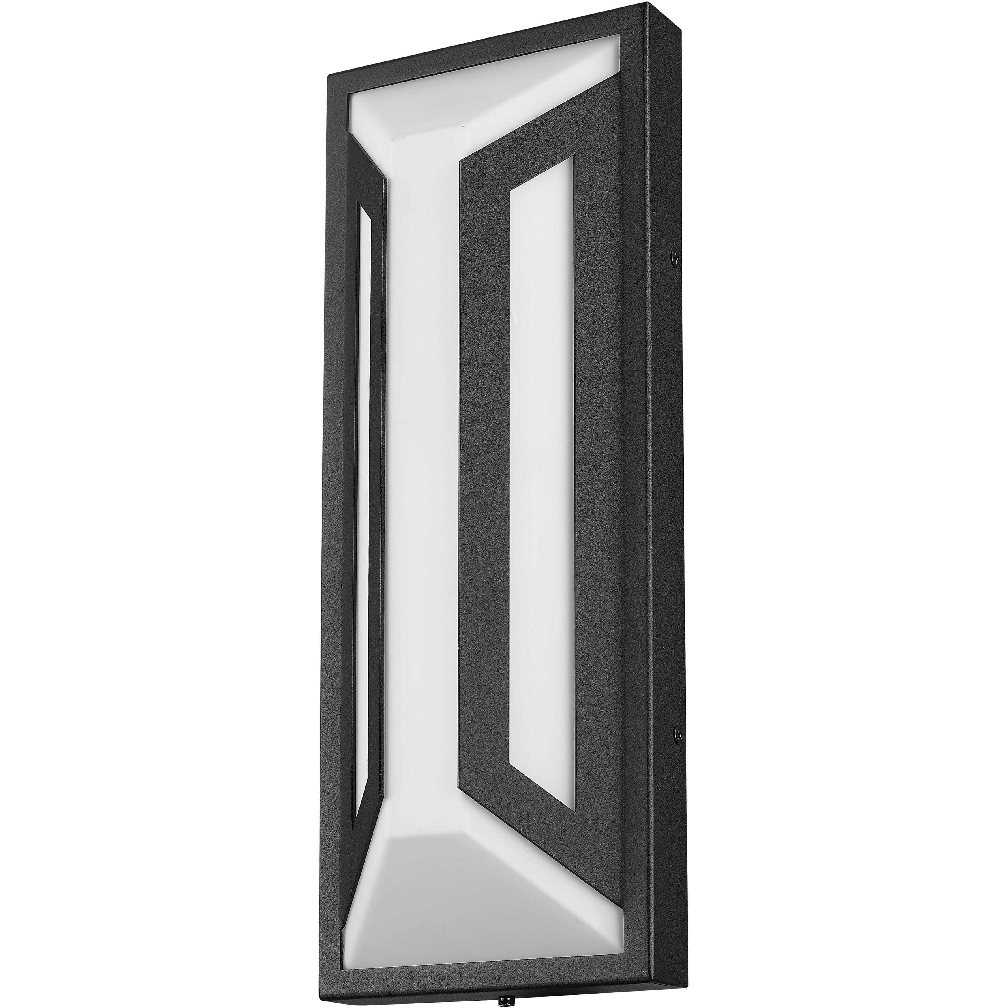 Banff LED 16 inch Sand Black Outdoor Wall Light in Soft Sand Black