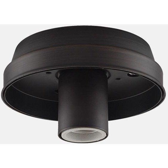 myFanimation 1 Light Fluorescent Brushed Nickel Fan Light Kit