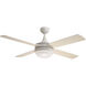 Quattro 52 inch Matte White Indoor Ceiling Fan