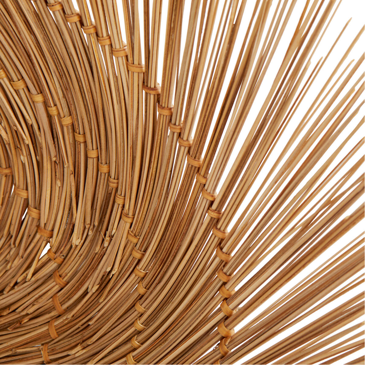 Hayes 1 Light 19 inch Natural and Antique Brass Flush Mount Ceiling Light