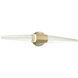 Beaumont LED 28 inch Noble Brass Bathroom Vanity Light Wall Light