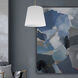 Oversized Drum 1 Light 20 inch Aged Brass Pendant Ceiling Light in White, Medium