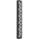 Tessera LED 5.1 inch Matte Black with Licorice Sconce Wall Light
