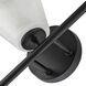Brooke 4 Light 31.25 inch Black Bathroom Vanity Wall Light