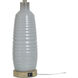 Daniel 30 inch 100.00 watt Spa Blue Table Lamp Portable Light
