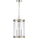 Mendoza 3 Light 10.25 inch Polished Nickel Pendant Ceiling Light