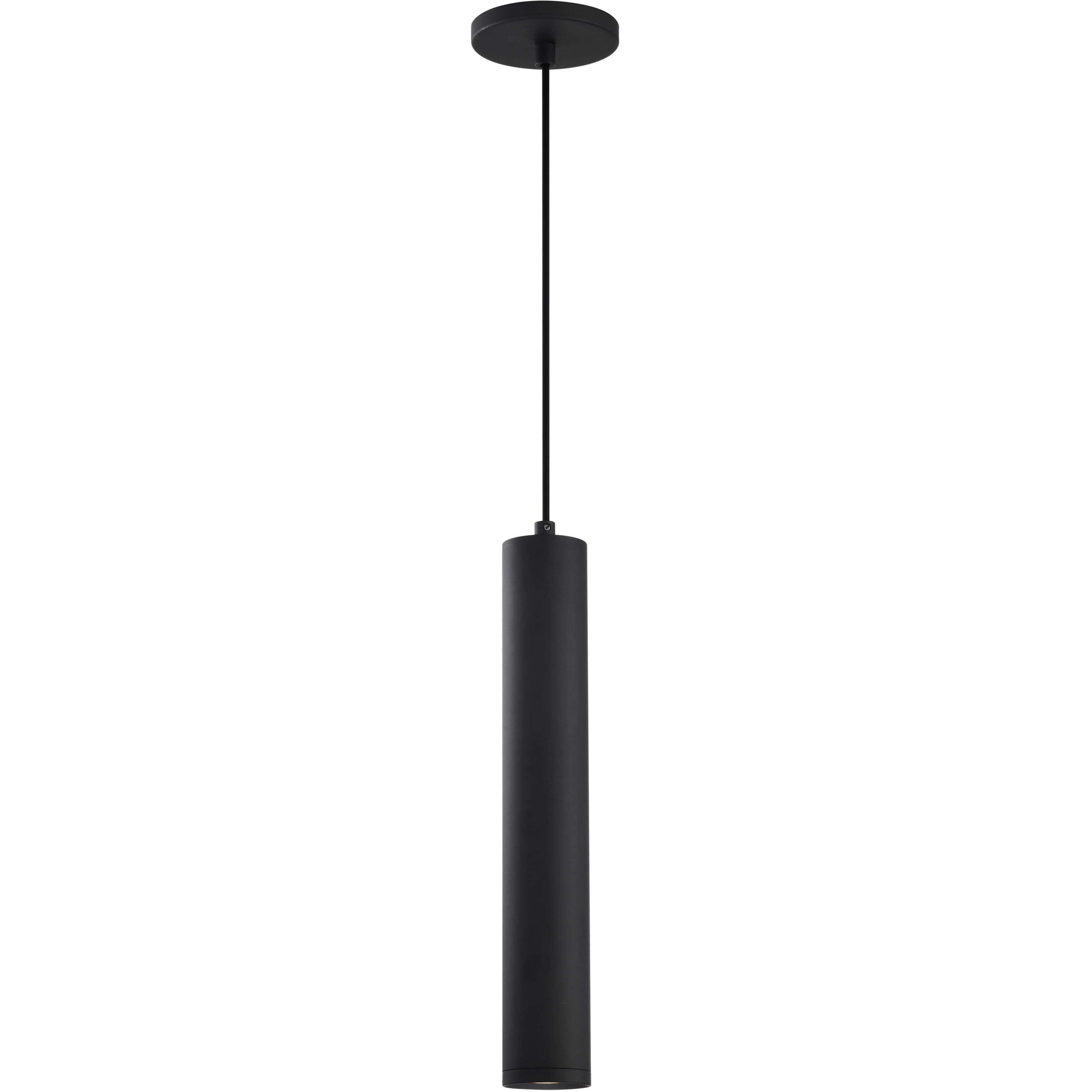 Century LED 2.56 inch Matte Black Pendant Ceiling Light