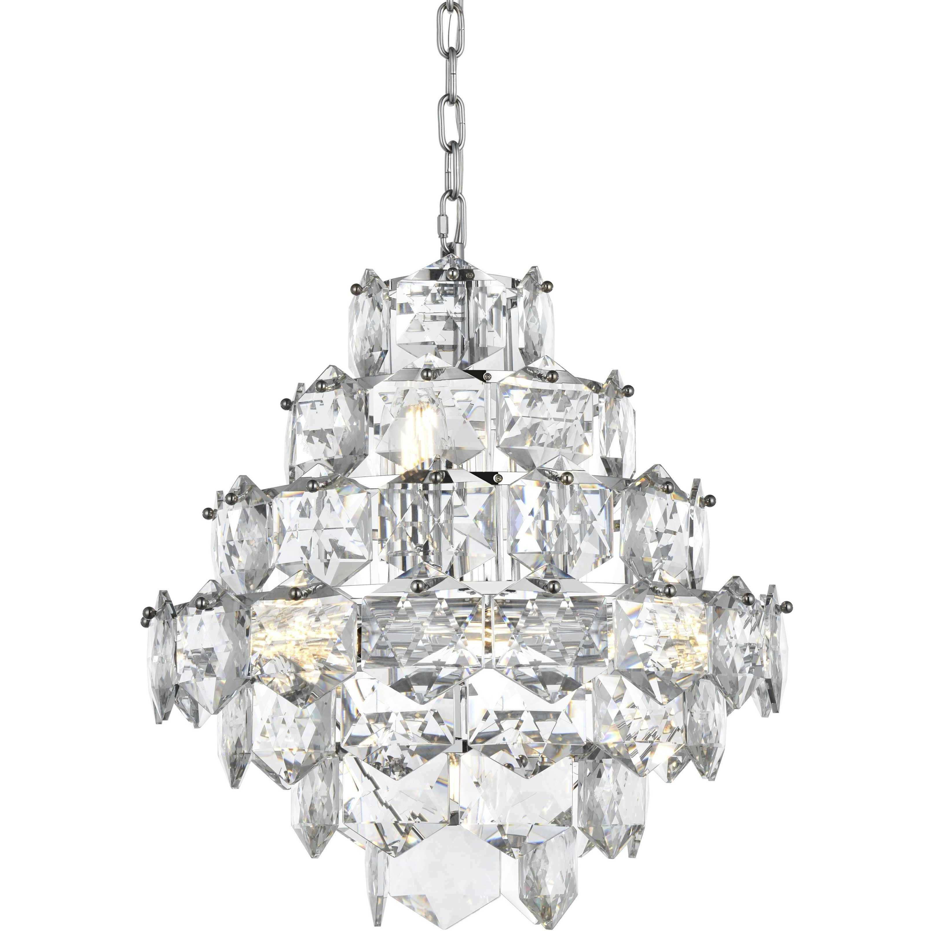 Adaline 11 Light 20 inch Chrome Chandelier Ceiling Light