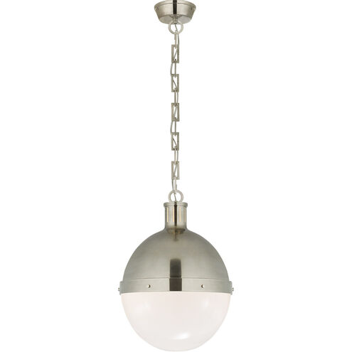 Thomas O'Brien Hicks 2 Light 13.25 inch Antique Nickel Pendant Ceiling Light, Large