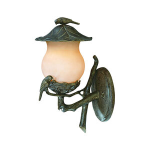 Avian 2 Light 17 inch Black Coral Exterior Wall Mount