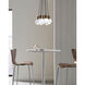 Sean Lavin Mina LED 14 inch Satin Nickel Pendant Ceiling Light