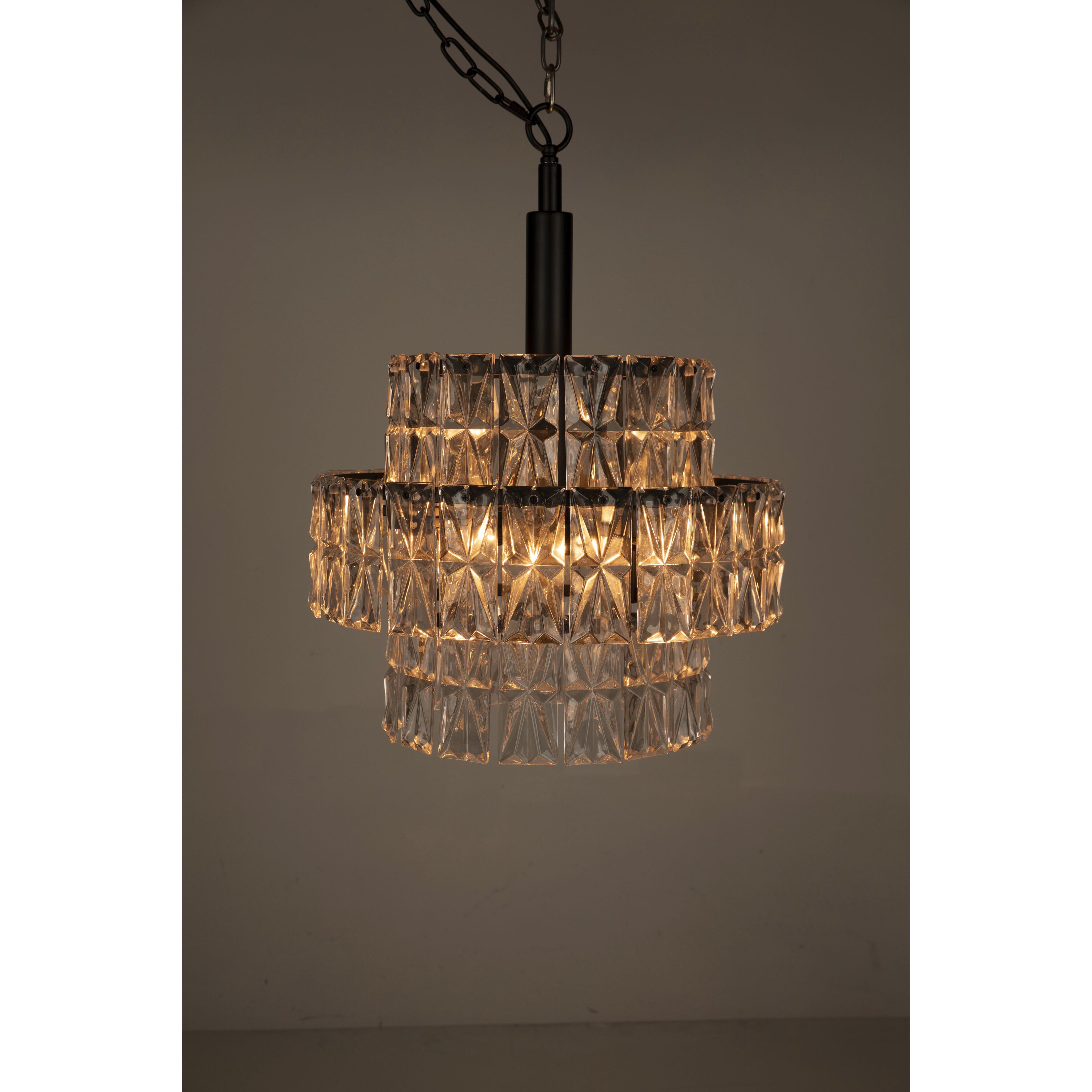 Nuuk 6 Light 20 inch Matte Black Chandelier Ceiling Light