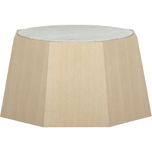 Laurence 32 X 17.25 inch White/Cream Coffee Table
