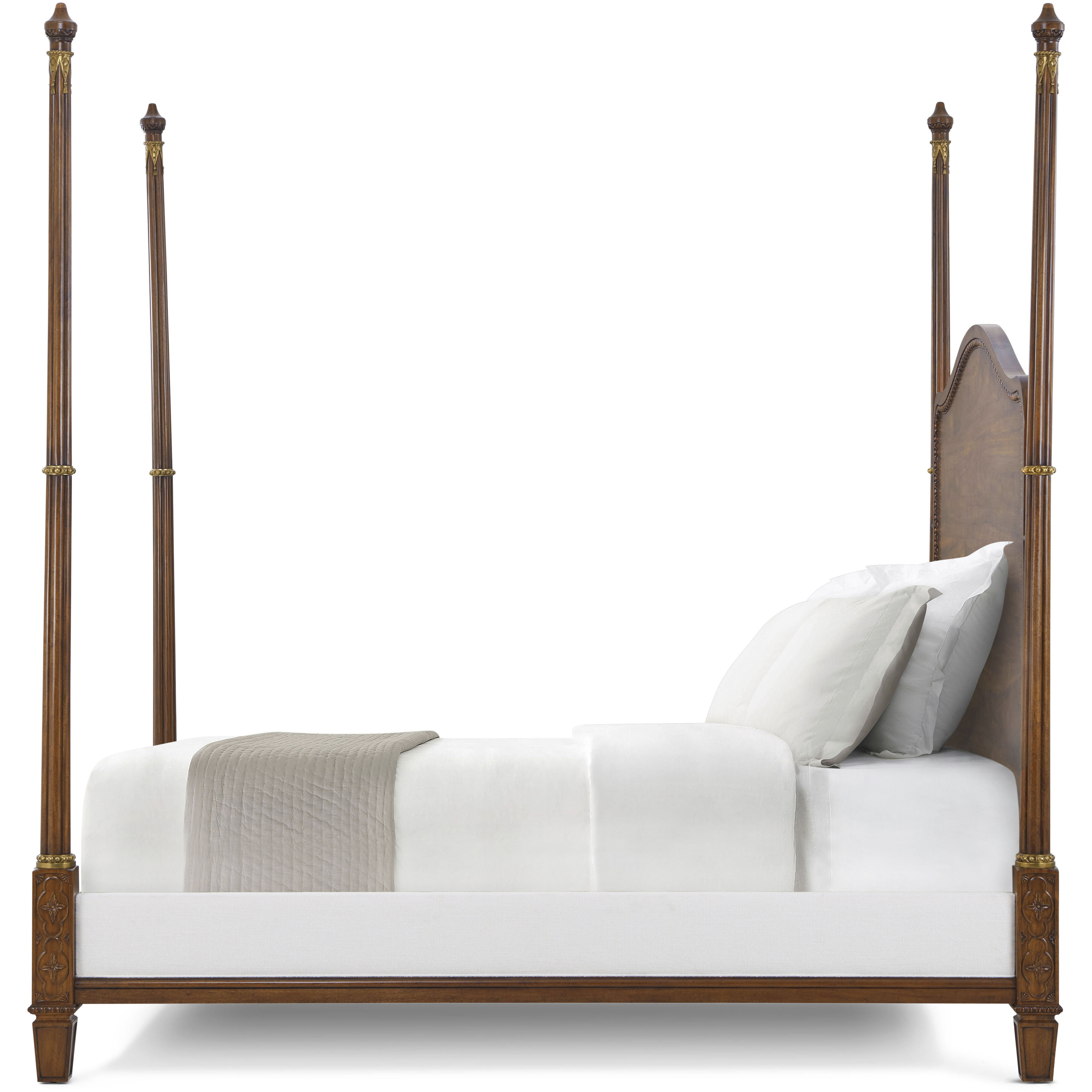 Dorset US King Bed, Wooden, Upholstered, Althorp Living History