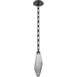 Rock Crystal 1 Light 6.00 inch Pendant