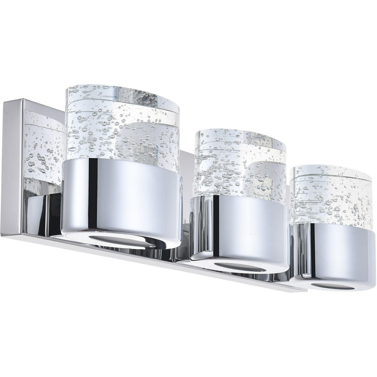 Pollux LED 19.21 inch Chrome Wall Sconce Wall Light